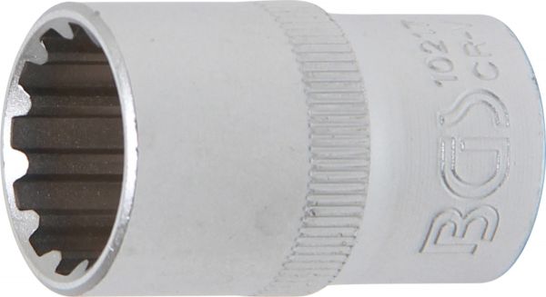 Steckschlüssel-Einsatz Gear Lock | Antrieb Innenvierkant 12,5 mm (1/2&quot;) | SW 17 mm