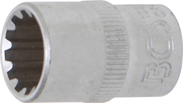 Steckschlüssel-Einsatz Gear Lock | Antrieb Innenvierkant 10 mm (3/8&quot;) | SW 12 mm