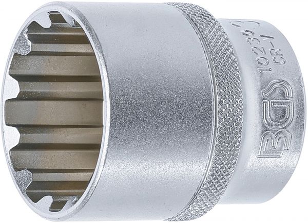Steckschlüssel-Einsatz Gear Lock | Antrieb Innenvierkant 12,5 mm (1/2&quot;) | SW 30 mm
