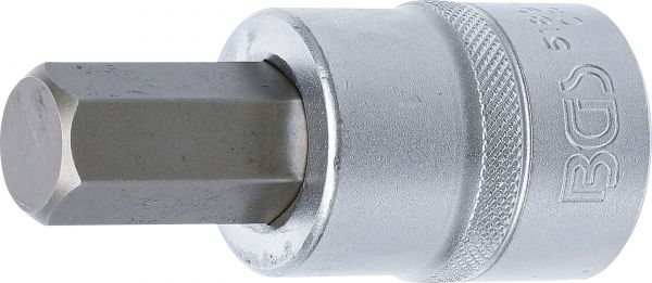 Bit-Einsatz | Antrieb Innenvierkant 20 mm (3/4&quot;) | Innensechskant 19 mm