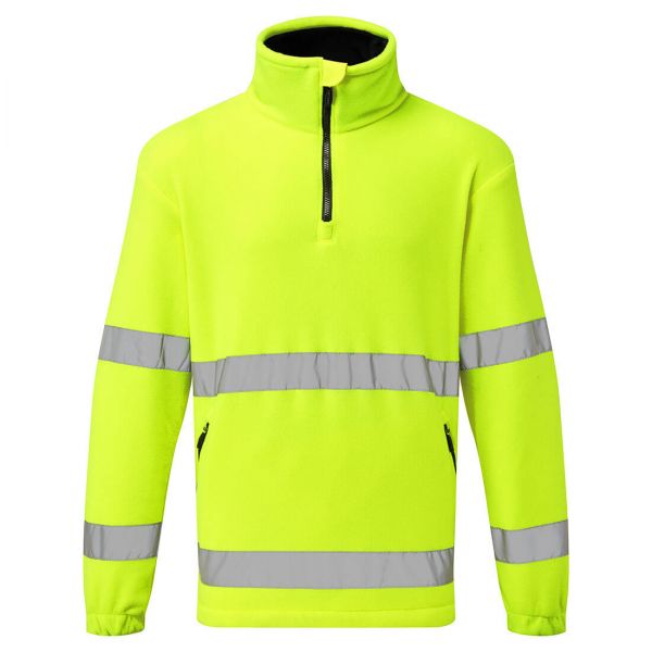 Warnschutz 1/2 Zip Fleece F302