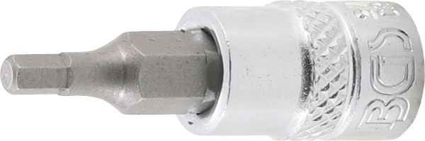 Bit-Einsatz | Antrieb Innenvierkant 6,3 mm (1/4") | Innensechskant 1/8"
