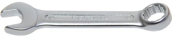 Maul-Ringschlüssel, extra kurz | SW 12 mm