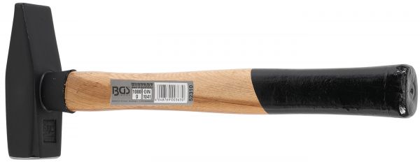 Schlosserhammer | Hickory-Stiel | DIN 1041 | 1000 g