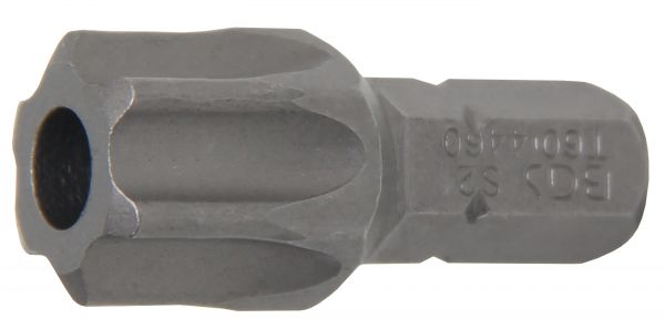 Bit | Länge 30 mm | Antrieb Außensechskant 8 mm (5/16&quot;) | T-Profil (für Torx) mit Bohrung T60