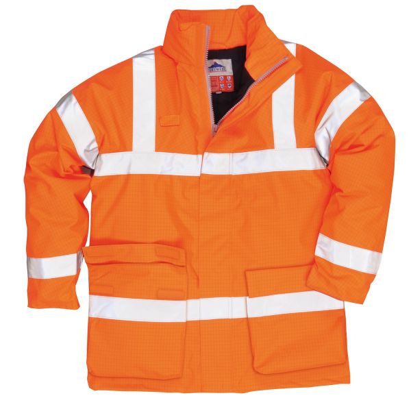 Bizflame Rain Warnschutz Multinorm Jacke antistatisch S778