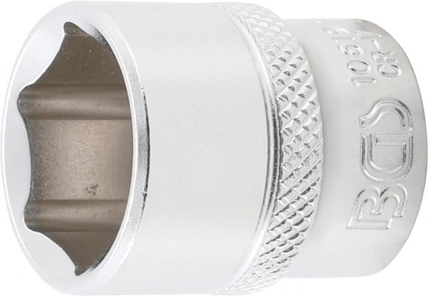 Steckschlüssel-Einsatz Sechskant | Antrieb Innenvierkant 10 mm (3/8&quot;) | SW 19 mm