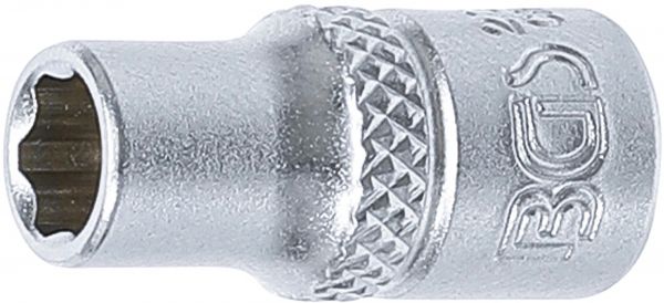 Steckschlüssel-Einsatz Super Lock | Antrieb Innenvierkant 6,3 mm (1/4&quot;) | SW 6 mm