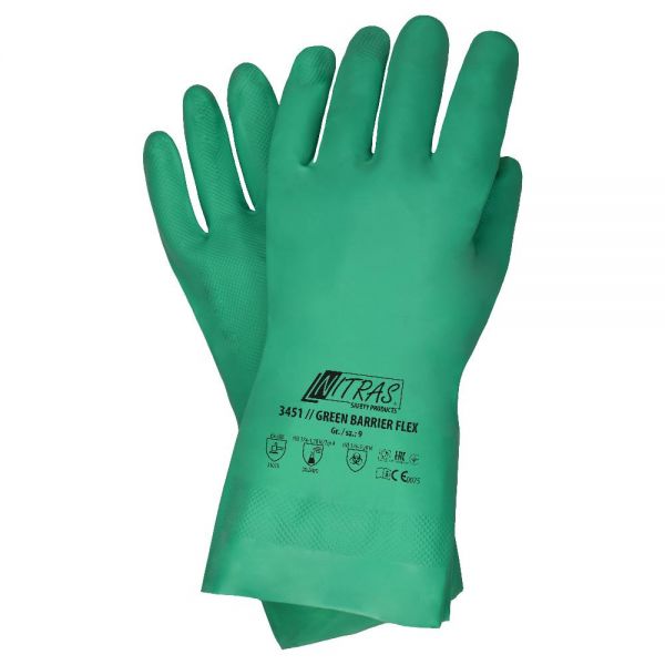 Chemikalienschutzhandschuh GREEN BARRIER FLEX 3451
