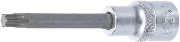 Bit-Einsatz | Länge 100 mm | Antrieb Innenvierkant 12,5 mm (1/2&quot;) | T-Profil (für Torx) T45