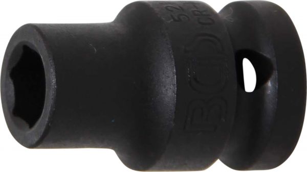 Kraft-Steckschlüssel-Einsatz Sechskant | Antrieb Innenvierkant 12,5 mm (1/2&quot;) | SW 10 mm