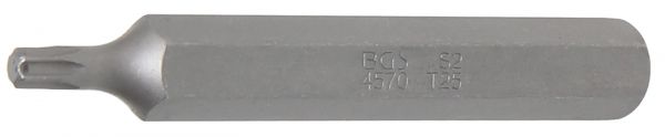 Bit | Länge 75 mm | Antrieb Außensechskant 10 mm (3/8&quot;) | T-Profil (für Torx) T25