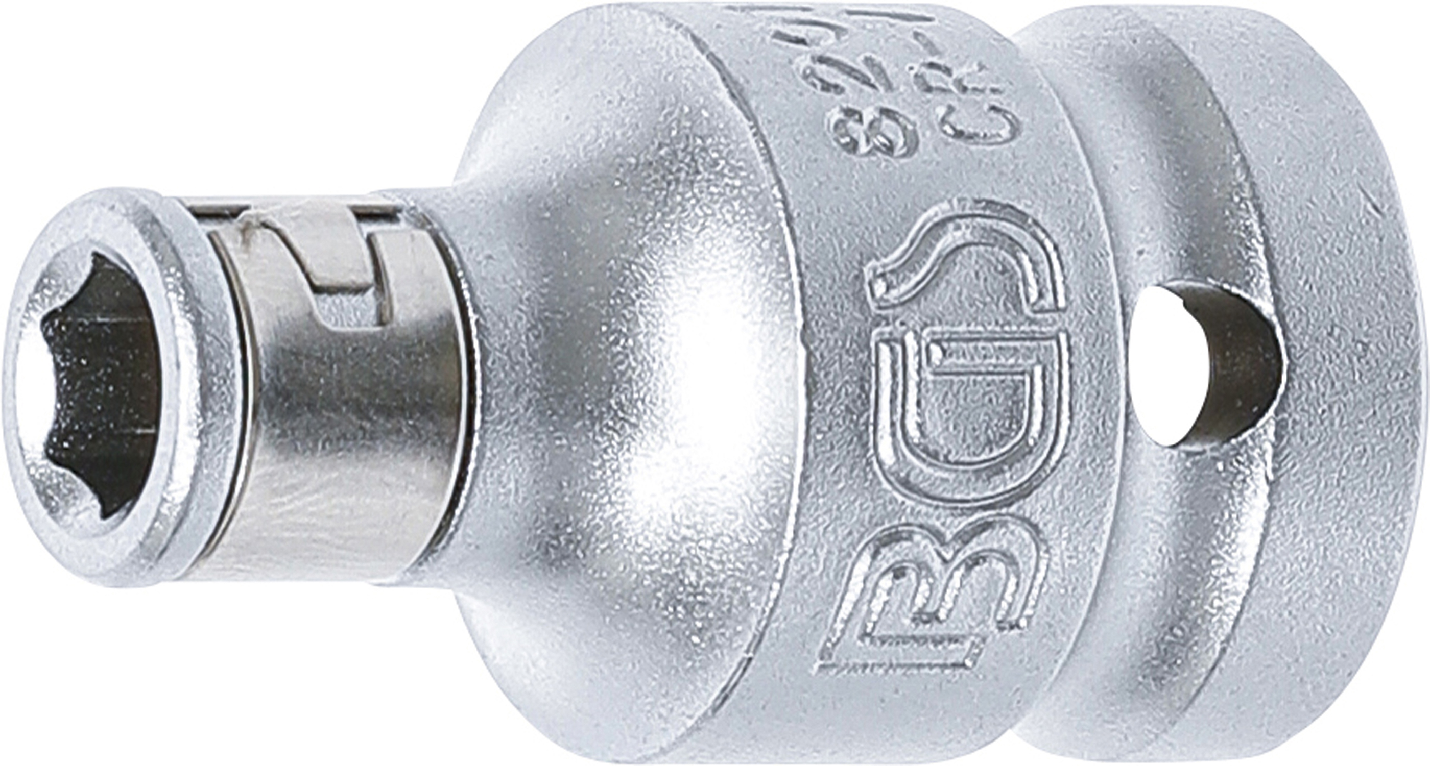Bit-Adapter mit Haltekugel  Innenvierkant 125 mm 12...