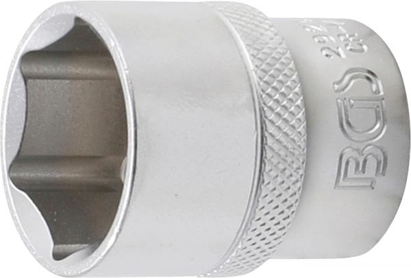 Steckschlüssel-Einsatz Sechskant | Antrieb Innenvierkant 12,5 mm (1/2&quot;) | SW 24 mm