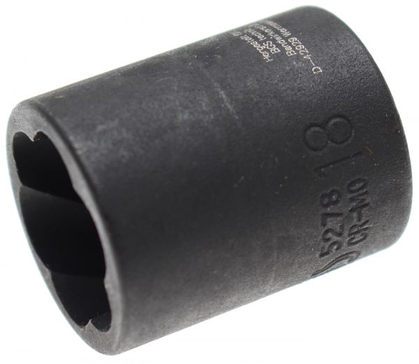 Spiral-Profil-Steckschlüssel-Einsatz / Schraubenausdreher | Antrieb Innenvierkant 10 mm (3/8&quot;) | SW