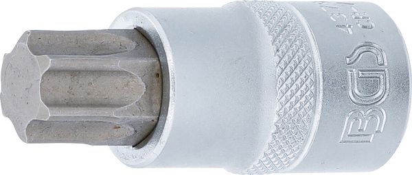 Bit-Einsatz | Antrieb Innenvierkant 12,5 mm (1/2&quot;) | T-Profil (für Torx) T70