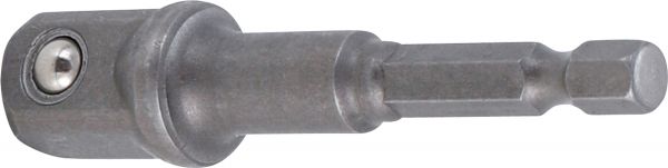 Adapter für Bohrmaschinen | Antrieb Außensechskant 6,3 mm (1/4") / Abtrieb Außenvierkant 12,5 mm (1/