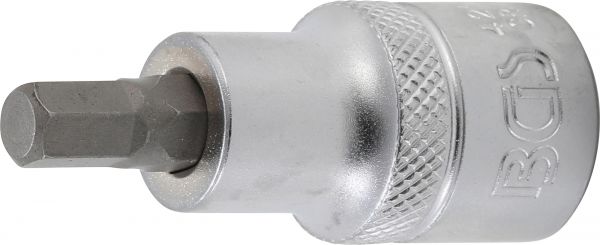 Bit-Einsatz | Antrieb Innenvierkant 12,5 mm (1/2&quot;) | Innensechskant 7 mm