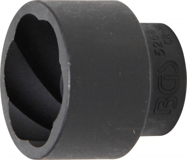 Spiral-Profil-Steckschlüssel-Einsatz / Schraubenausdreher | Antrieb Innenvierkant 12,5 mm (1/2&quot;) | S