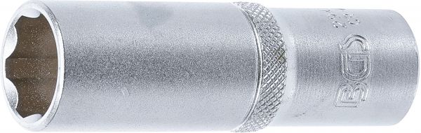 Steckschlüssel-Einsatz Super Lock, tief | Antrieb Innenvierkant 12,5 mm (1/2&quot;) | SW 17 mm