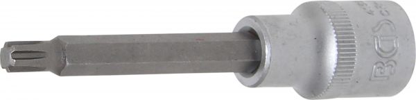 Bit-Einsatz | Länge 100 mm | Antrieb Innenvierkant 12,5 mm (1/2&quot;) | Keil-Profil (für RIBE) M7
