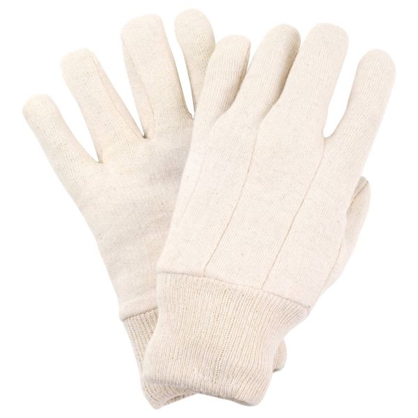 Baumwoll-Jersey-Handschuh mit Strickbund 5102