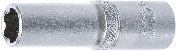 Steckschlüssel-Einsatz Super Lock, tief | Antrieb Innenvierkant 12,5 mm (1/2&quot;) | SW 13 mm