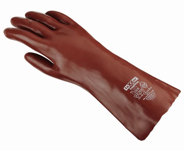 Chemikalienschutz-Handschuh PVC 60 cm 2114