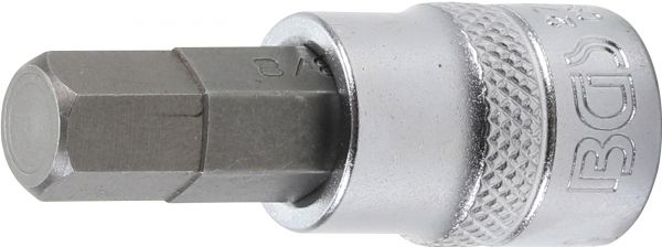 Bit-Einsatz | Antrieb Innenvierkant 10 mm (3/8&quot;) | Innensechskant 3/8&quot;