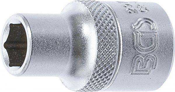 Steckschlüssel-Einsatz Sechskant | Antrieb Innenvierkant 12,5 mm (1/2&quot;) | SW 10 mm