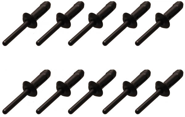 Kunststoff-Blindniete für Art. 8463 | 6,6 x 17,2 mm | 10-tlg.