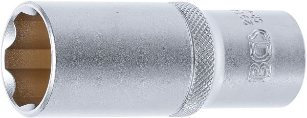 Steckschlüssel-Einsatz Super Lock, tief | Antrieb Innenvierkant 12,5 mm (1/2&quot;) | SW 22 mm
