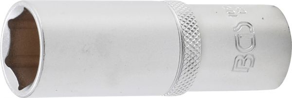 Steckschlüssel-Einsatz Sechskant, tief | Antrieb Innenvierkant 12,5 mm (1/2&quot;) | SW 19 mm
