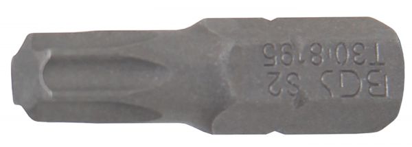 Bit | Antrieb Außensechskant 6,3 mm (1/4&quot;) | T-Profil (für Torx) T30