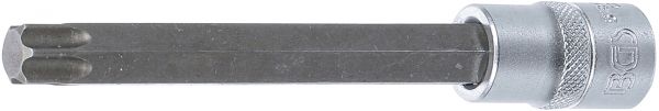 Bit-Einsatz | Länge 140 mm | Antrieb Innenvierkant 12,5 mm (1/2&quot;) | T-Profil (für Torx) T60