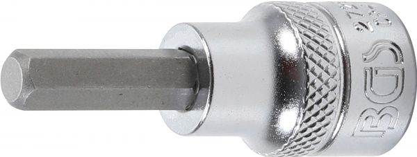 Bit-Einsatz | Antrieb Innenvierkant 10 mm (3/8&quot;) | Innensechskant 1/4&quot;