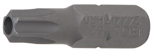 Bit | Antrieb Außensechskant 6,3 mm (1/4&quot;) | T-Profil (für Torx) mit Bohrung T30