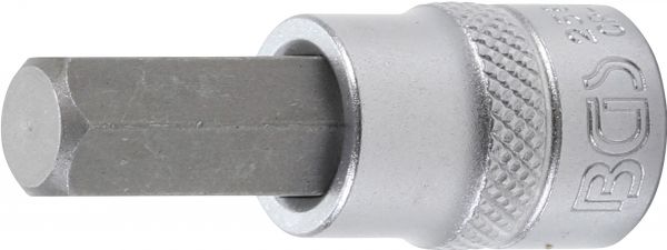 Bit-Einsatz | Antrieb Innenvierkant 10 mm (3/8&quot;) | Innensechskant 10 mm