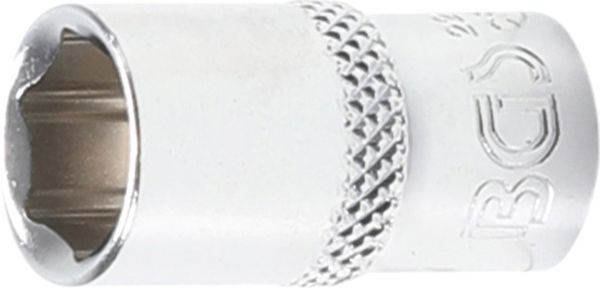Steckschlüssel-Einsatz Sechskant | Antrieb Innenvierkant 6,3 mm (1/4&quot;) | SW 9 mm