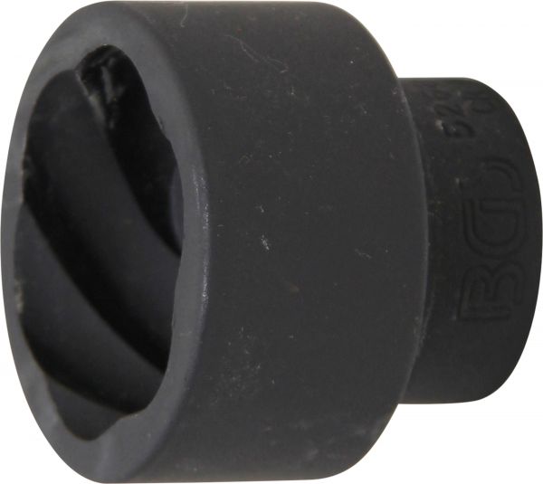 Spiral-Profil-Steckschlüssel-Einsatz / Schraubenausdreher | Antrieb Innenvierkant 20 mm (3/4&quot;) | SW