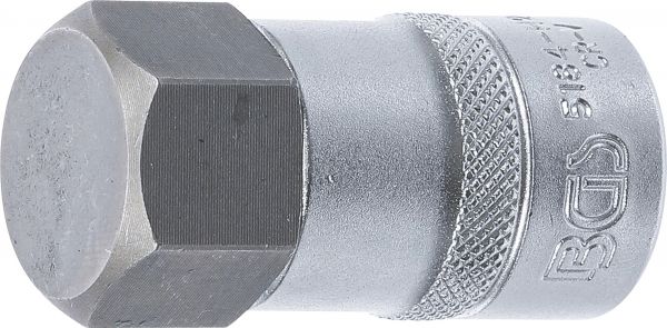 Bit-Einsatz | Antrieb Innenvierkant 12,5 mm (1/2&quot;) | Innensechskant 26 mm