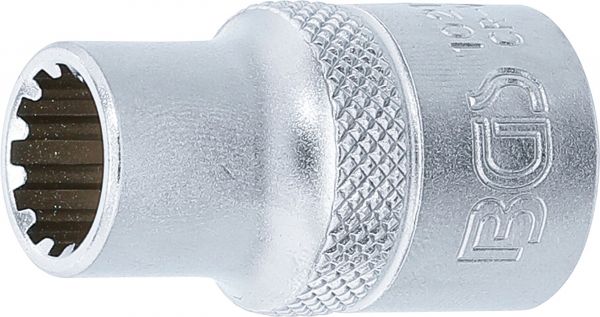 Steckschlüssel-Einsatz Gear Lock | Antrieb Innenvierkant 12,5 mm (1/2&quot;) | SW 11 mm