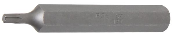 Bit | Länge 75 mm | Antrieb Außensechskant 10 mm (3/8&quot;) | T-Profil (für Torx) T20
