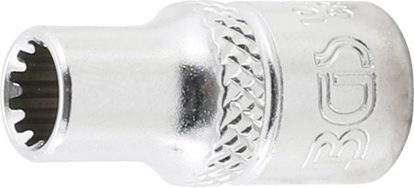 Steckschlüssel-Einsatz Gear Lock | Antrieb Innenvierkant 6,3 mm (1/4&quot;) | SW 5,5 mm