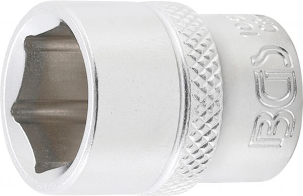 Steckschlüssel-Einsatz Sechskant | Antrieb Innenvierkant 10 mm (3/8&quot;) | SW 15 mm
