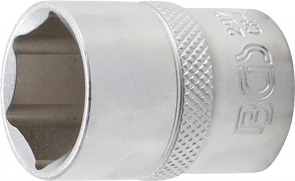 Steckschlüssel-Einsatz Sechskant | Antrieb Innenvierkant 12,5 mm (1/2&quot;) | SW 21 mm