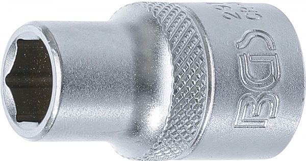 Steckschlüssel-Einsatz Sechskant | Antrieb Innenvierkant 12,5 mm (1/2&quot;) | SW 11 mm