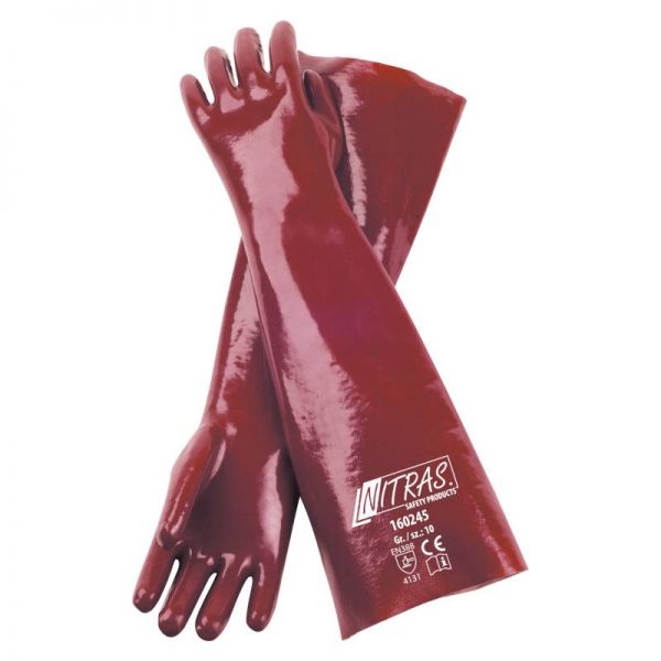 PVC-Handschuh vollbeschichtet 45 cm 160245