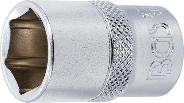 Steckschlüssel-Einsatz Sechskant | Antrieb Innenvierkant 12,5 mm (1/2&quot;) | SW 11/16&quot;