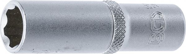 Steckschlüssel-Einsatz Super Lock, tief | Antrieb Innenvierkant 10 mm (3/8&quot;) | SW 12 mm